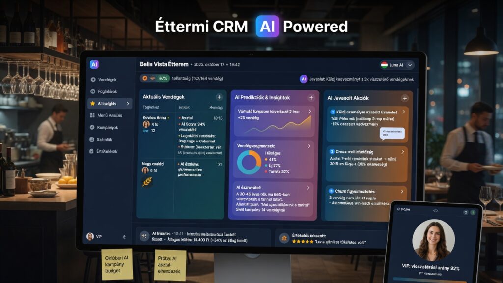 Hogyan növelhetik az éttermek a forgalmukat AI-alapú CRM rendszerekkel? – Éttermi marketing